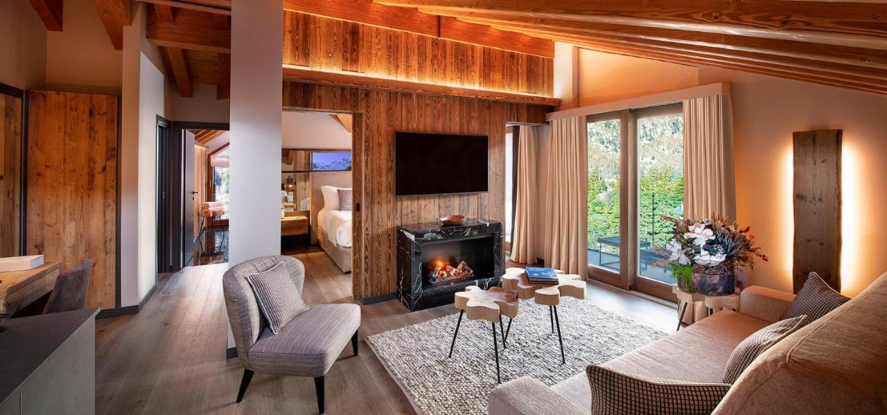 Le Massif Hotel & Lodge Courmayeur The Leading Hotels Of The World Exterior foto